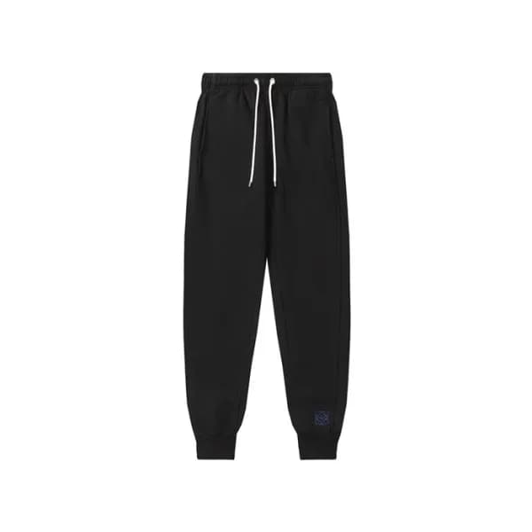 로에베 남성 블랙 트레이닝 팬츠 - Loewe Mens Black Pants - ba810… - 1