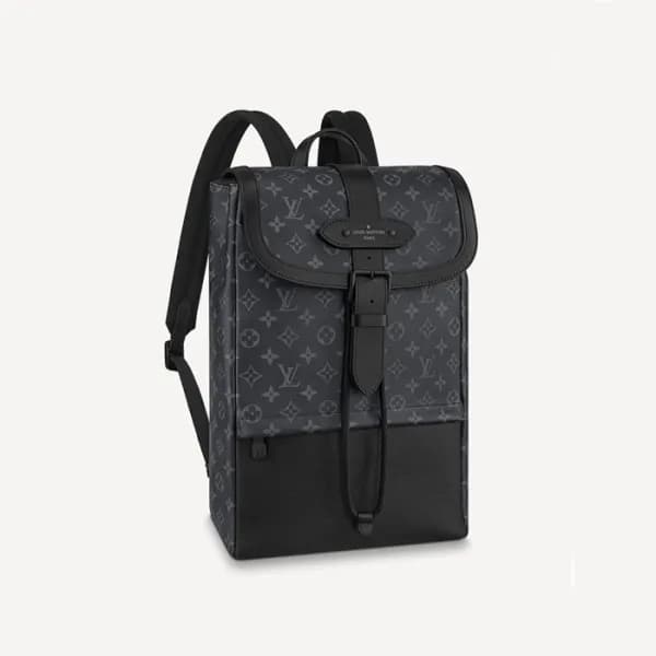 루이비통 남성 블랙 백팩 - Louis vuitton Mens Black Back Pack… - 1