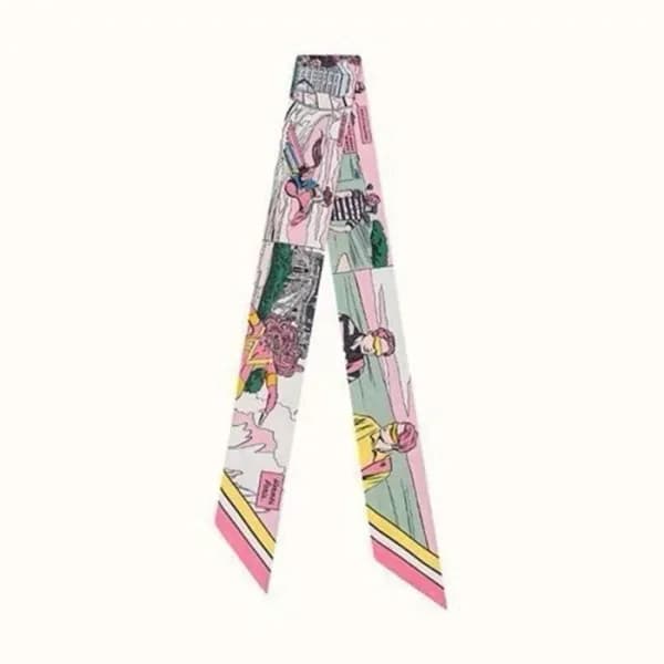 에르메스 여성 핑크 미차 - Hermes Womens Pink Scarf - acc1627… - 1