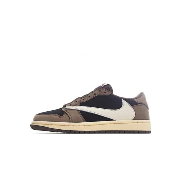 나이키 남/녀 브라운 스니커즈 - Nike Air Jordan 1 Unisex Sneake… - 1