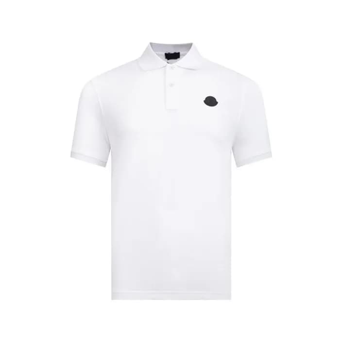 몽클레어 남성 화이트 폴로 반팔티 - Moncler Mens White Tshirts - … - 1