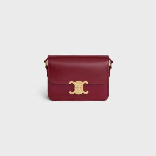 셀린느 여성 레드 트리오페 트리옹프 틴 - Celine Womens Triomphe Tin… - 1