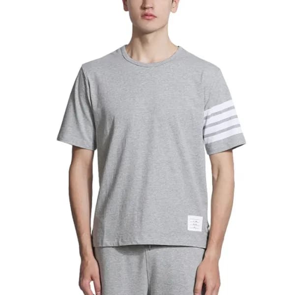 톰브라운 남성 크루넥 반팔티 - Thom Browne Mens Tshirts - thc11… - 1