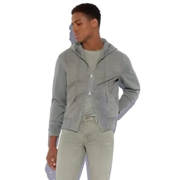 톰포드 남성 캐쥬얼 가죽 자켓 - Tom Ford Mens Gray Jackets - to… - 1