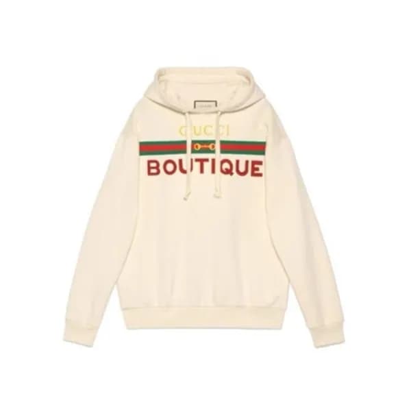 구찌 남/녀 블랙 후드티 - Gucci Unisex Black Hoodie - guc236… - 1