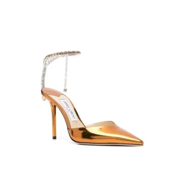 지미츄 여성 오렌지 하이힐 - Jimmy Choo Womens High heels - ji… - 1