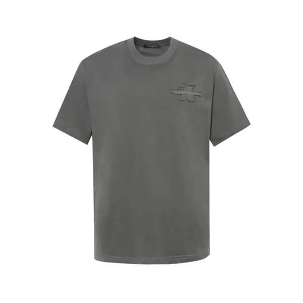 루이비통 남성 라운드 반팔 티셔츠 - Louis vuitton Mens Round Tshi… - 1