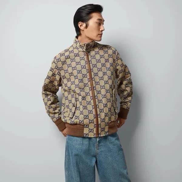 구찌 남성 봄버 자켓 - Gucci Mens Bomber Jacket - guc3811x - 1
