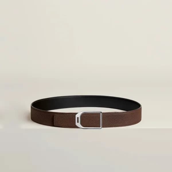 에르메스 남성 리버서블 자키 벨트 - Hermes Mens Jockey Reversible… - 1