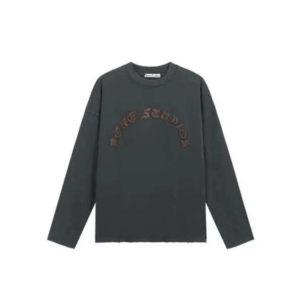 아크네 남성 크루넥 긴팔티 - Acne Mens Round Tshirt - anc5186x - 1