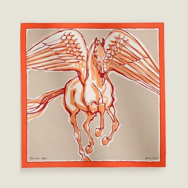 에르메스 여성 실크 스카프 - Hermes Womens Silk Scarf - acc392… - 1