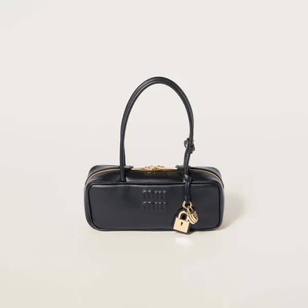 미우미우 여성 보 레더 백 - Miumiu Womens Beau Bag - mic5288x - 1