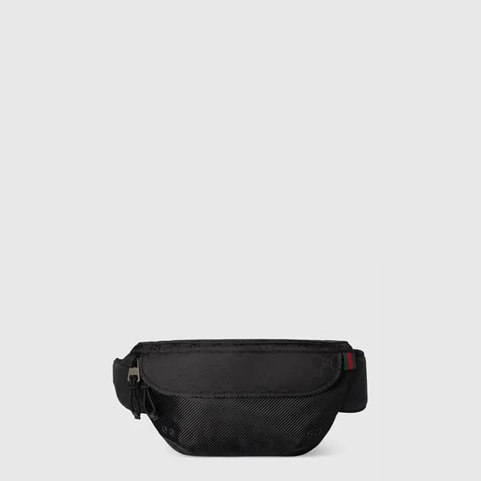 구찌 남성 GG 나일론 라지 벨트백 - Gucci Mens GG Nylon Large Be… - 1