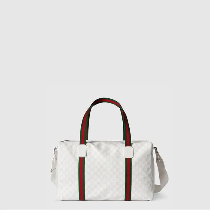구찌 남성 GG 라지 더플백 - Gucci Mens GG Large Duffle Bag -… - 1