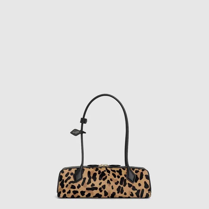 알라이아 여성 레오파드 헤어카프 Le Teckel 미디엄 백 - Alaia Womens L… - 1