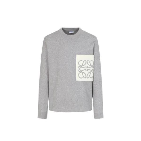 로에베 남성 라운드 스웨터 - Loewe Mens Round Sweater - loc886… - 1