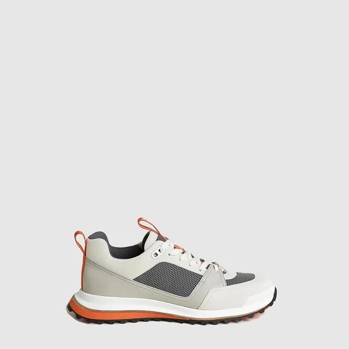 에르메스 남성 가죽 스니커즈 - Hermes Mens Leader Sneakers - he… - 1