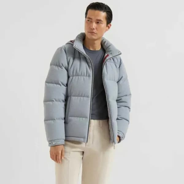 브루넬로쿠치넬리 남성 다운 패딩 - Brunello Cucinelli Mens Down P… - 1