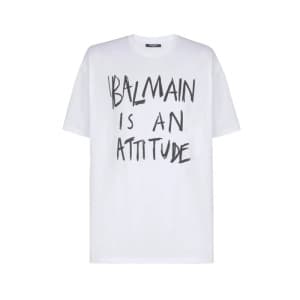 발망 남성 라운드 반팔티 - Balmain Mens Round Tshirt - bac143…
