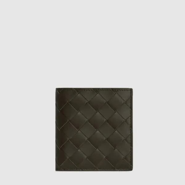 보테가 베네타 남성 인트레치아토 폴더형 지갑 - Bottega veneta Mens Int… - 1