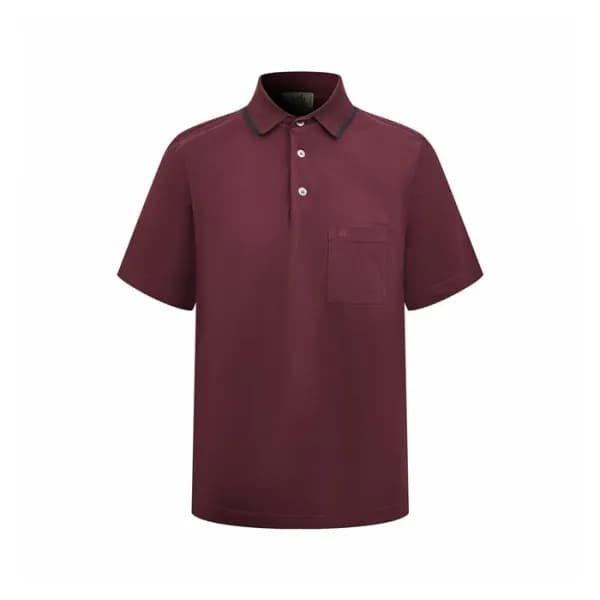 에르메스 남성 폴로 반팔티 - Hermes Mens Polo Tshirt - hec1549… - 1