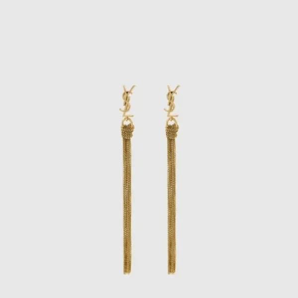 입생로랑 여성 카산드라 태슬 이어링 - Saint Laurent Womens Cassand… - 1