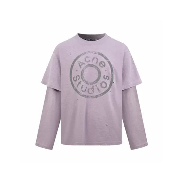 아크네 여성 라운드 긴팔티 - Acne Womens Round Tshirt - anc17647x - 1