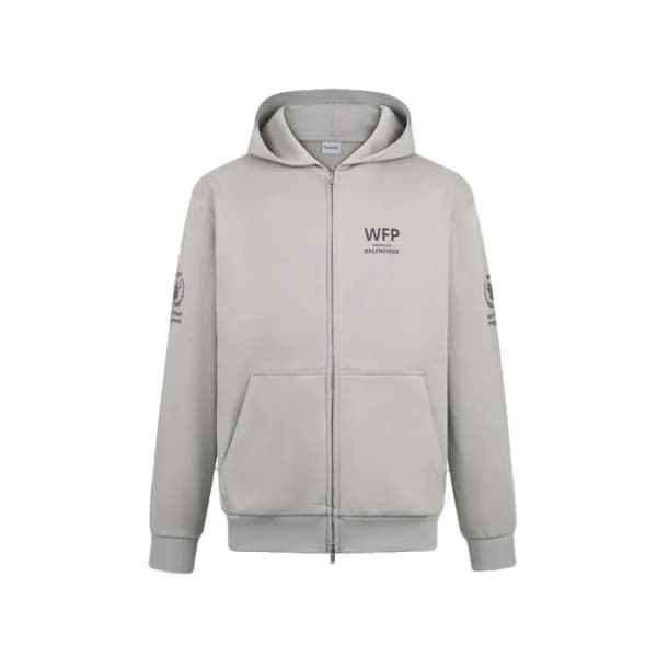 발렌시아가 남성 집업 후드티 - Balenciaga Mens Zip-Up Hooded - bac17862x - 1