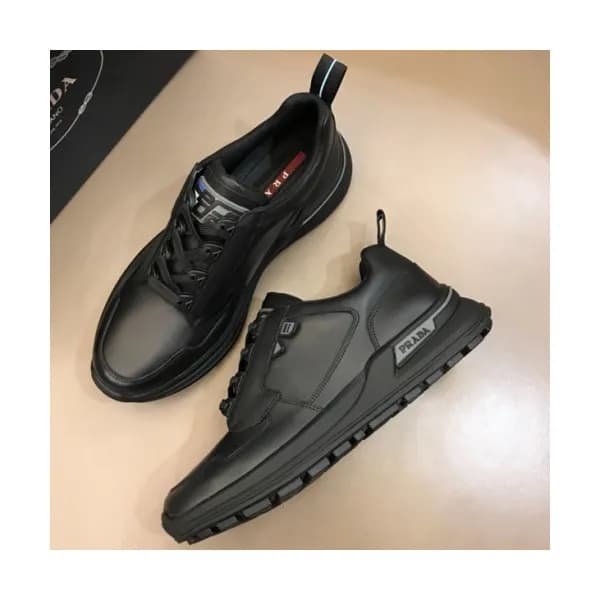 Prada 2018 Mens Leather Sneakers/Running Shoes - 프… - 1