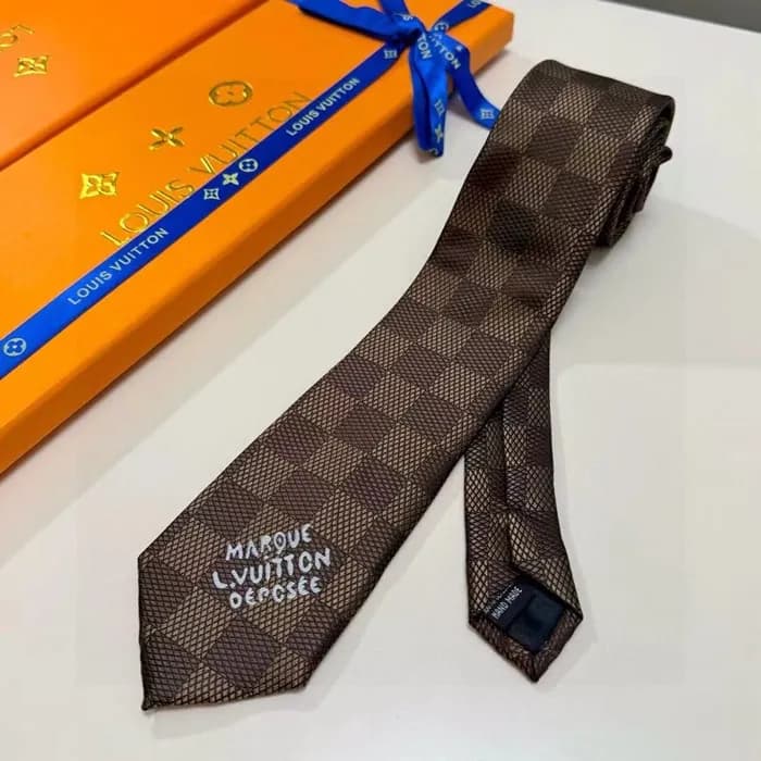 루이비통 남성 모노그램 넥타이 - Louis vuitton Mens Monogram Tie…