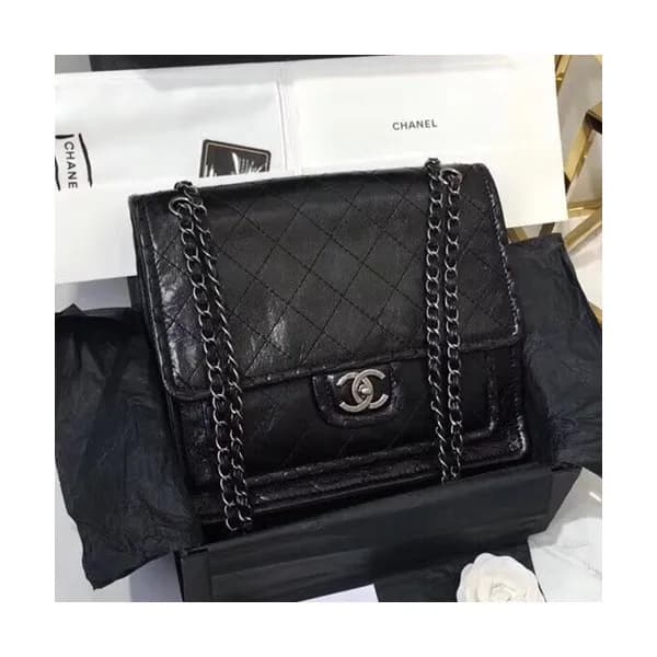 Chanel Women Leather Chain Shoulder Bag ,28CM - 샤넬… - 1