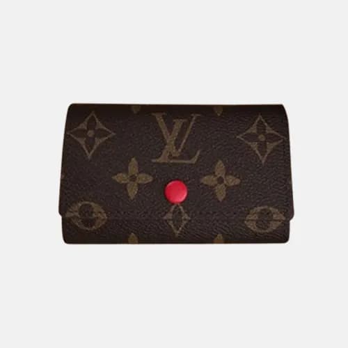 Louis Vuitton 2018 Canvas 6 Key Holder Wallet M612… - 1
