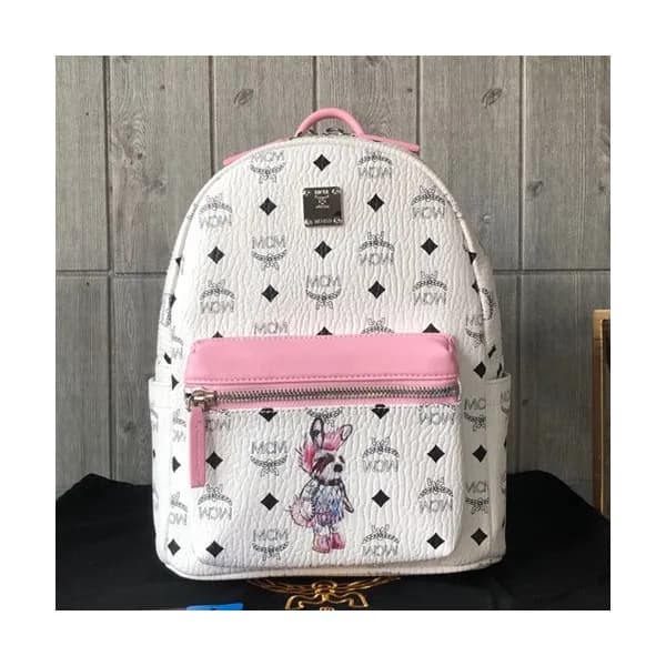 MCM Stark Visetos Canvas Back Pack,17/21/26cm - 엠씨… - 1
