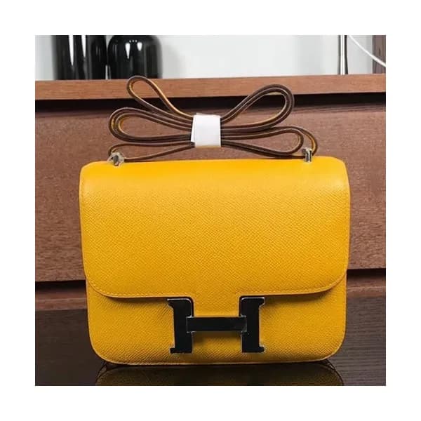 Hermes Constance Leather Shoulder Bag,19cm - 에르메스 … - 1