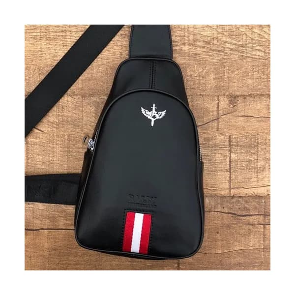 Bally 2018 Leather Hip Sack,28cm - 발리 2018 레더 남성용… - 1