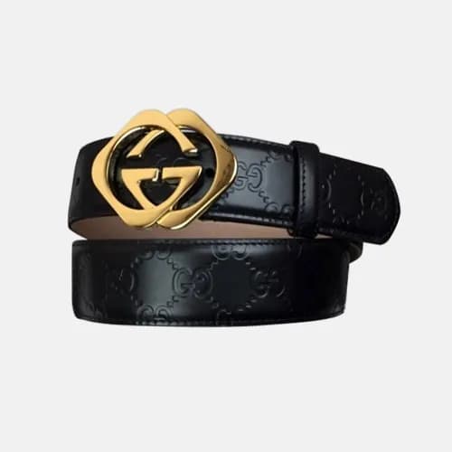 Gucci 2019 Classic GG Mens Leather Belt -구찌 클래식 GG… - 1