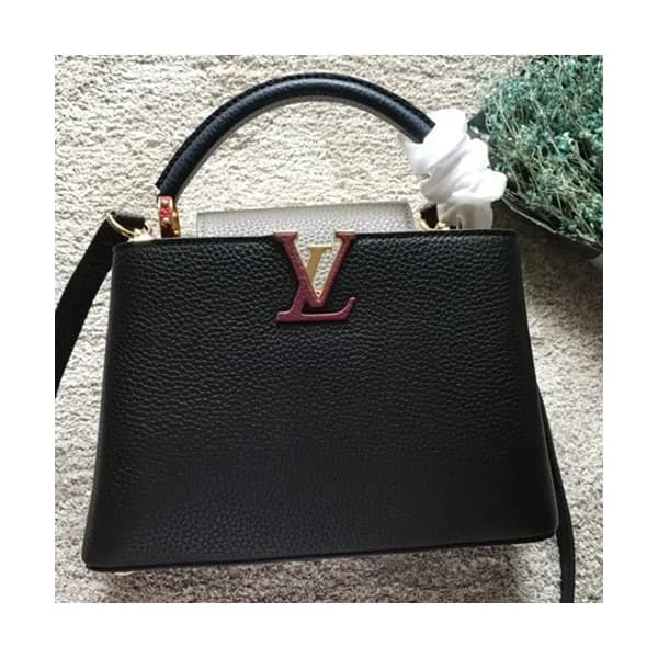 Louis Vuitton Capucines Tote Shoulder Bag,27/31cm … - 1