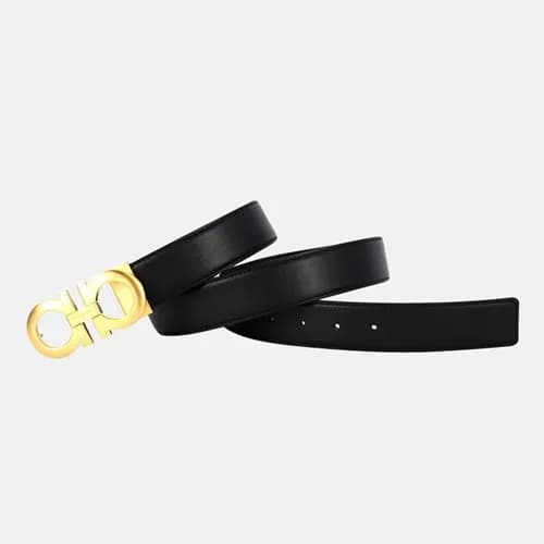 Salvatore Ferragamo 2019 Mens Gancio Business Leat… - 1