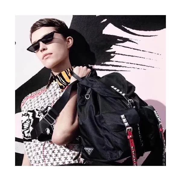 Prada 2018 Nylon Back Pack ,32CM - 프라다 2018 나일론 남여… - 1