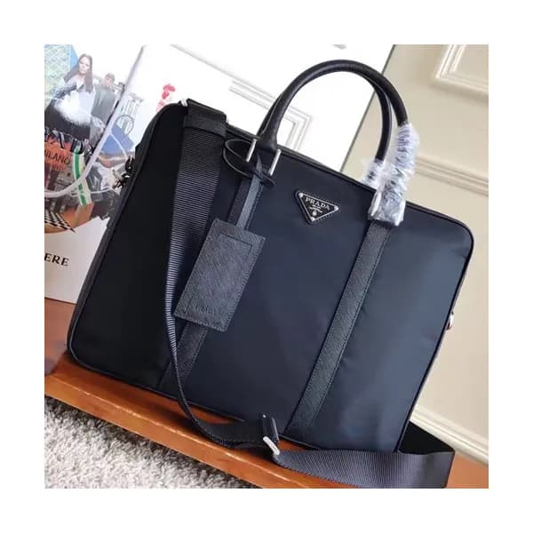 Prada Nylon Mens Business Bag,36CM - 프라다 나일론 남성용 … - 1