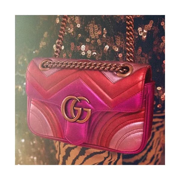 Gucci GG Marmont Matlase Women Shoulder Bag,22CM -… - 1