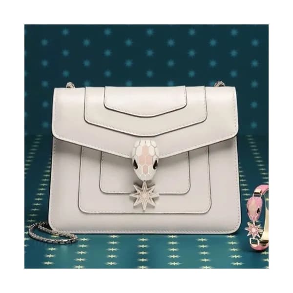 Bvlgari Serpenti Forever Chain Shoulder Bag,20CM -… - 1