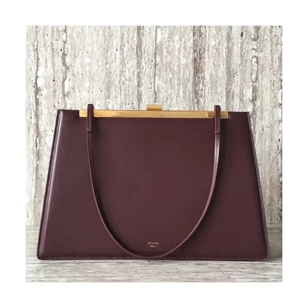 Celine Leather Women Tote Bag,33CM - 셀린느 레더 여성용 토… - 1