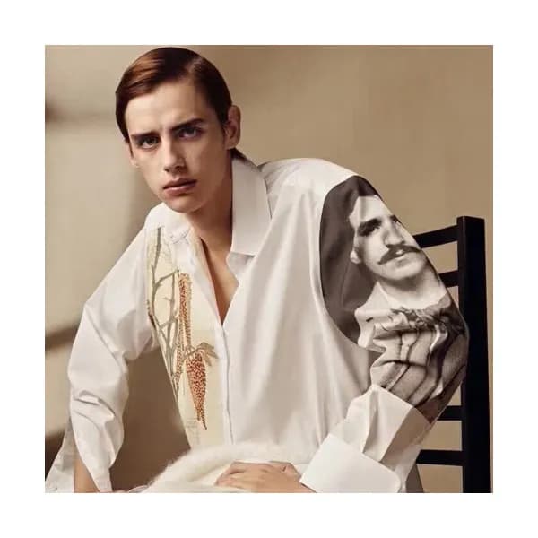 Loewe 2019 Mens Cajual Cotton Tshirt - 로에베 남성 캐쥬얼 … - 1