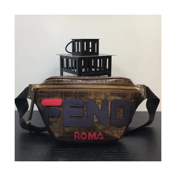 Fendi 2019 Leather Hip Sack,35cm - 펜디 2019 레더 남여공용… - 1