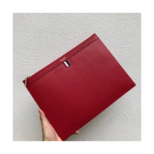 Thom Browne 2019 Leather Clutch Bag ,30/33cm - 톰브라… - 1