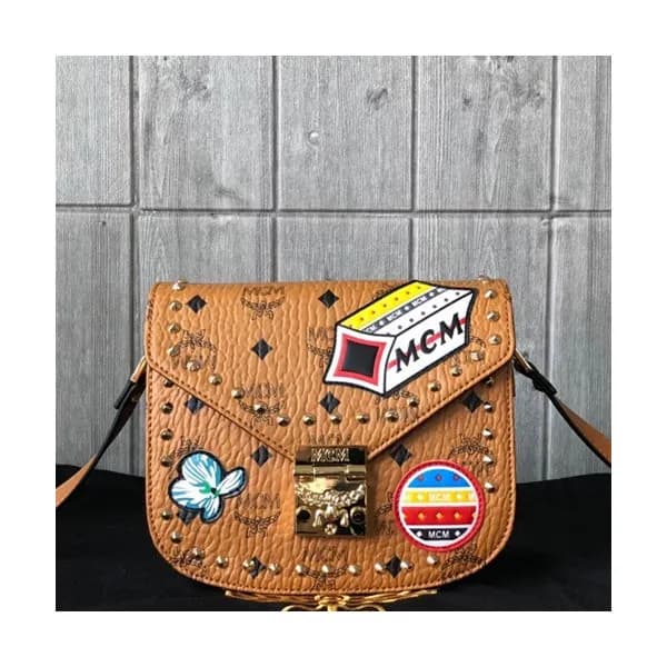 MCM 2019 Visetos Shoulder Bag,20cm - 엠씨엠 2019 비세토스… - 1