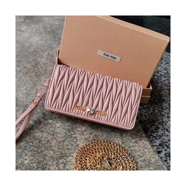 MiuMiu 2019 Matelasse Chain Shoulder Cross Bag /… - 1