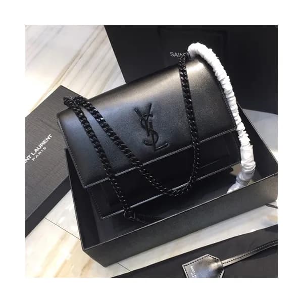 Saint Laurent 2019 Women Monogram Shoulder Bag,22C… - 1