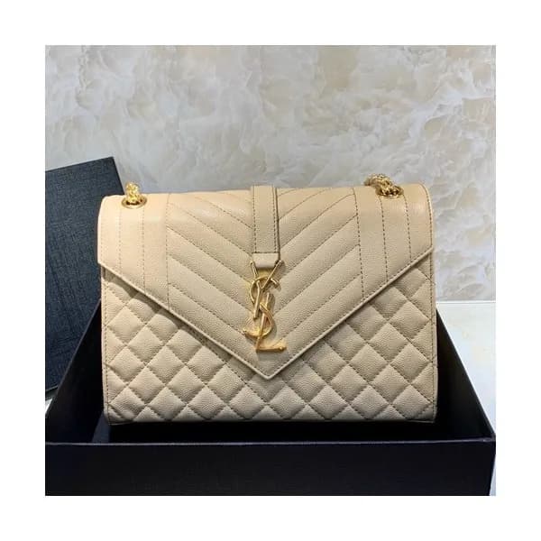 Saint Laurent 2019 Women Envelop Satchel Shoulder … - 1